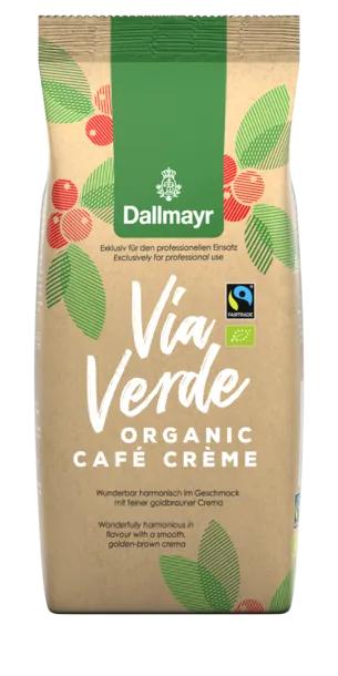 Dallmayr Via Verde Organic Café Crème  1kg