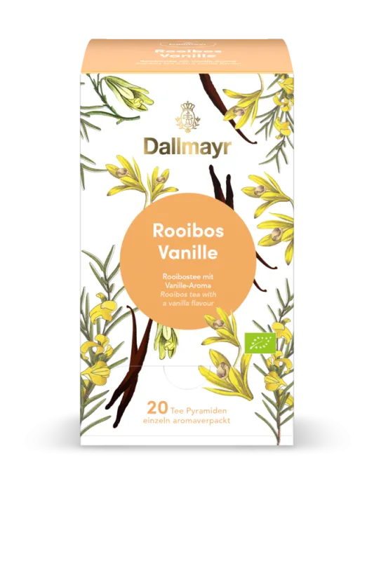 Dallmayr pyramídový čaj Rooibos Vanilka BIO