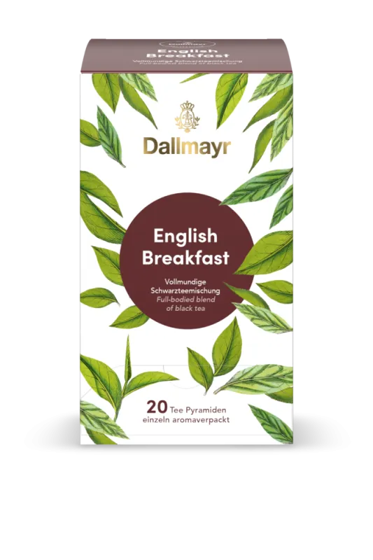 Dallmayr čierny pyramídový čaj English Breakfast