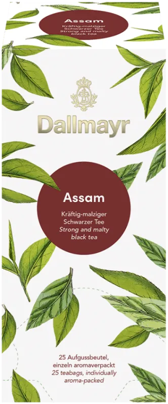 Dallmayr čierny nálevový čaj Assam