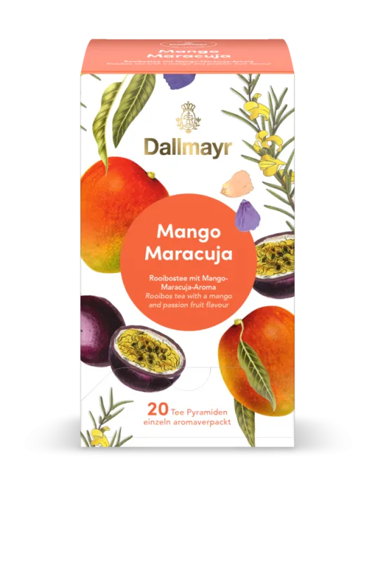 Dallmayr pyramídový čaj Rooibos Mango/Marakuja