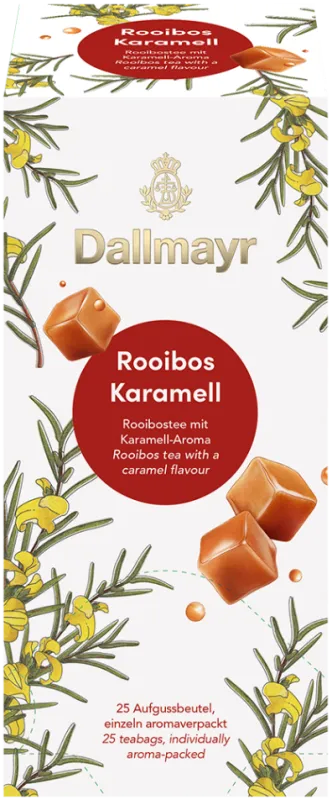 Dallmayr nálevový čaj Rooibos Karamel